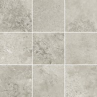 Quenos Light Grey Mosaic Matt Bs