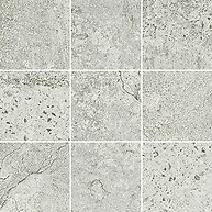 Newstone Light Grey Mosaic Matt Bs