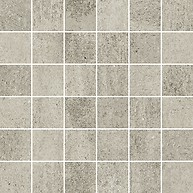 Grava Light Grey Mosaic Matt