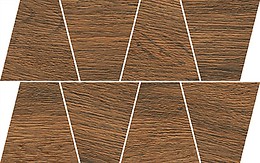 PRIME BROWN MOSAIC TRAPEZE