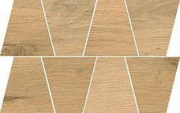 NATURAL BEIGE MOSAIC TRAPEZE