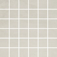 Concrete Flower Light Grey Mosaic