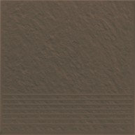 Simple Brown Stop 3-D *