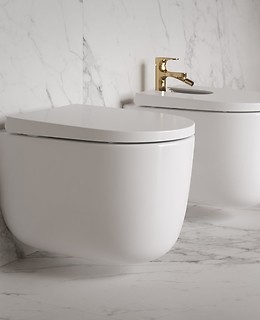 Practical and Innovative KONTRA by Meissen Keramik Toilet Ceramics