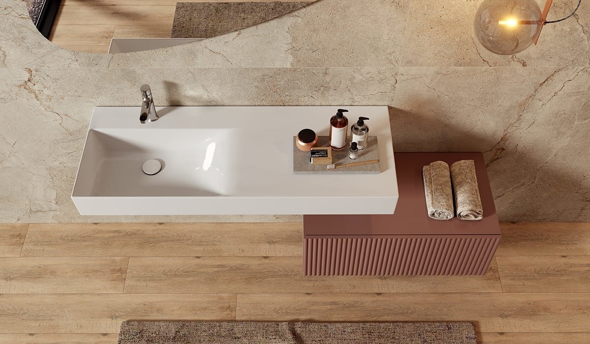 Hydrophobic coating in the bathroom