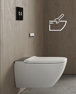 Assembly of the GENERA Ultimate shower toilet