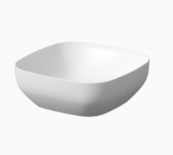 FARVA 40x40 countertop washbasin, square