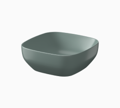 FARVA 40x40 countertop washbasin, square