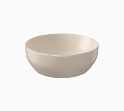 FARVA 40x40 countertop washbasin, round