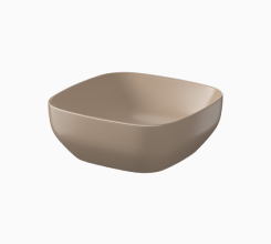 FARVA 40x40 countertop washbasin, square