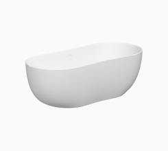 KONTRA by Meissen Keramik 170 × 75 Freestanding Bathtub , Oval