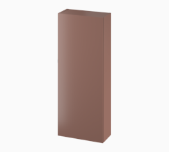 KONTRA by Meissen Keramik 40 wall-hung cabinets left, marsala