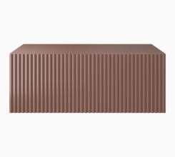 KONTRA by Meissen Keramik 80/60 under-countertop cabinet, marsala