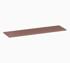 KONTRA by Meissen Keramik 180/120/100/80/60 furniture countertop, marsala