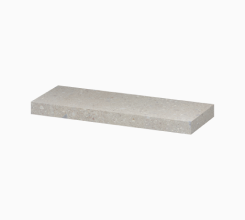 KONTRA by Meissen Keramik 140/120/80 wall-hung countertop, grey stone