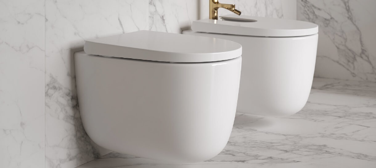 Collection KONTRA by Meissen Keramik toilet ceramics
