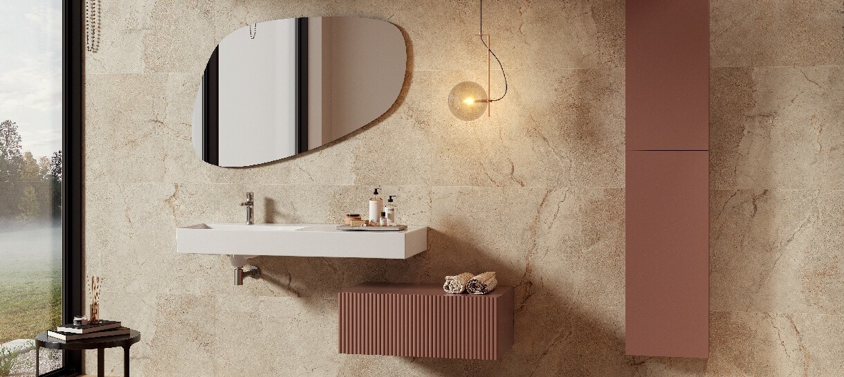 Collection KONTRA by Meissen Keramik bathroom furniture