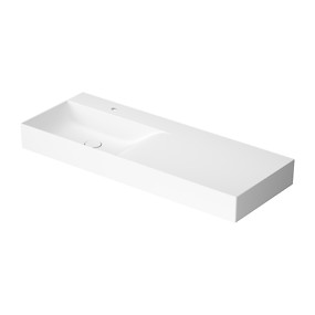KONTRA by Meissen Keramik 120 wall hung washbasin, right