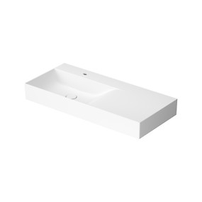 KONTRA by Meissen Keramik 100 wall hung washbasin, right