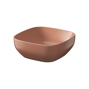 FARVA 38x38 countertop washbasin, square