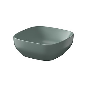 FARVA 38x38 countertop washbasin, square