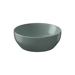 FARVA 40x40 countertop washbasin, round