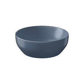 FARVA 40x40 countertop washbasin, round