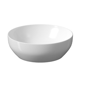 FARVA 40x40 countertop washbasin, round