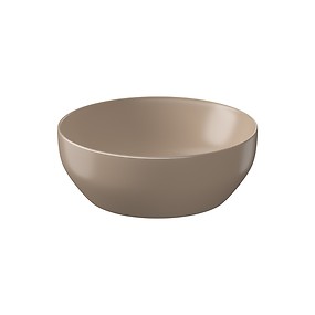 FARVA 40x40 countertop washbasin, round