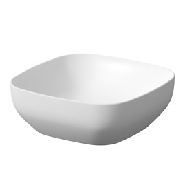 FARVA 38x38 countertop washbasin, square