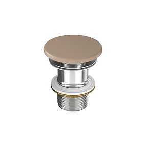 Ceramic plug for washbasins without overflow