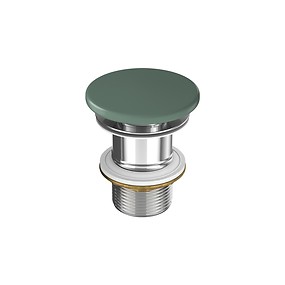 Ceramic plug for washbasins without overflow