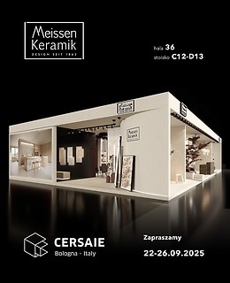 MEISSEN KERAMIK na targach CERSAIE 2025 w Bolonii