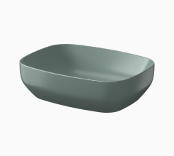 Umywalka nablatowa FARVA 50x38, prostokątna