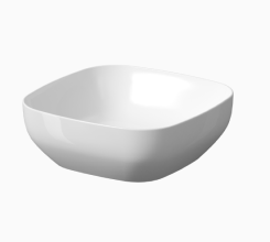 Umywalka nablatowa FARVA 38x38, kwadratowa