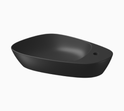 KONTRA by Meissen Keramik 60 z półką, z otworem na armaturę