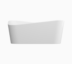 Wanna wolnostojąca KONTRA by Meissen Keramik 170x75, prostokątna