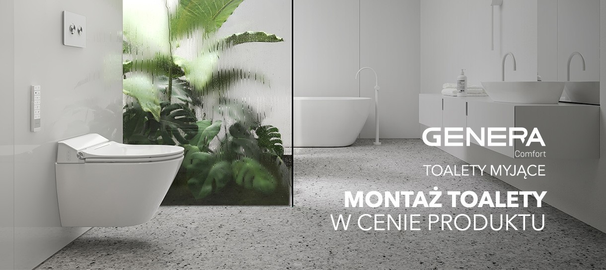 Toalety myjące GENERA Comfort