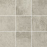 GRAVA LIGHT GREY MOSAIC BIG SQUARE MAT