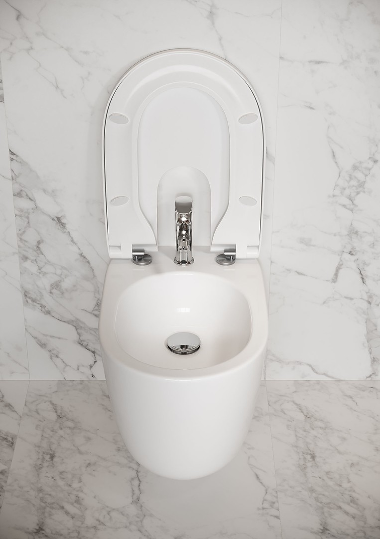 Bidet zawieszany KONTRA by Meissen Keramik