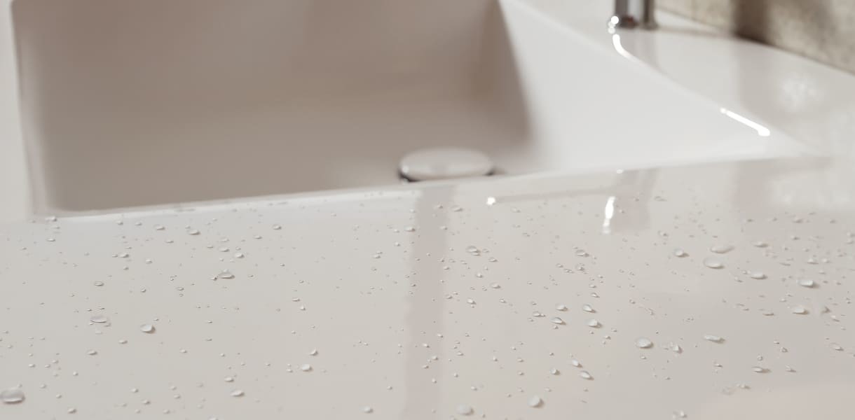 KONTRA by Meissen Keramik 120 wall-hung washbasin, right; ceramics with a hydrophobic coating